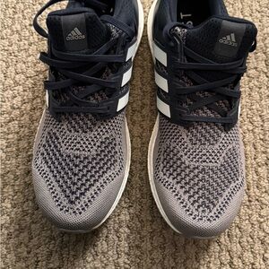 Adidas Men's Navy and Gray Athletic Shoes